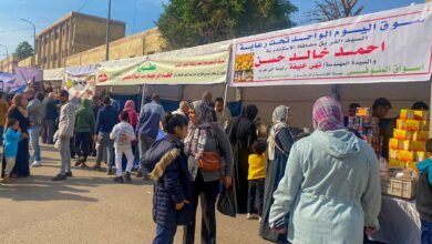 إقامة سوق اليوم الواحد بشارع المتراس نطاق حي غرب