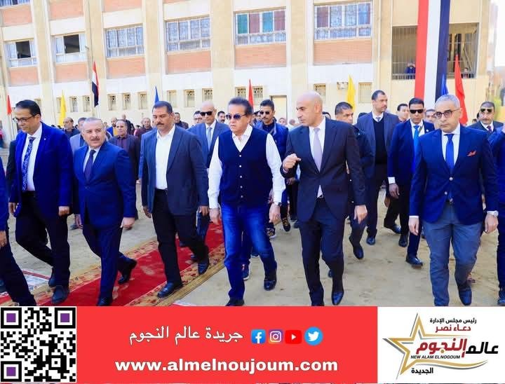 نائب رئيس الوزراء وزير الصحة والسكان ووزير التربية والتعليم يتفقدا أعمال مبادرة "عيون أطفالنا مستقبلنا"  بمحافظة الغربية