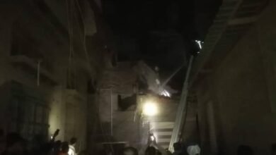 محافظ دمياط يؤكد لا صحة إلى ما تداول نشره حول انهيار عقار إثر اندلاع حريق بقرية الشعراء