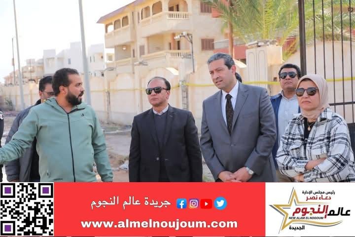 محافظ دمياط يجرى جولة موسعة بمدينة رأس البر لمتابعة الموقف التنفيذى لعدد من المشروعات