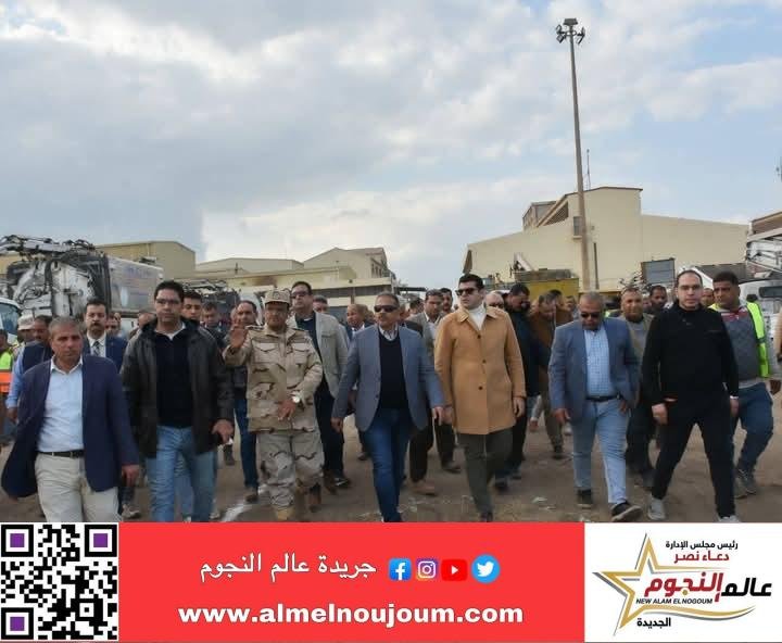 محافظ الشرقية يطمئن على جاهزية المعدات المشاركة في التدريب العملي المشترك صقر 143 لمجابهة الأزمات والكوارث 