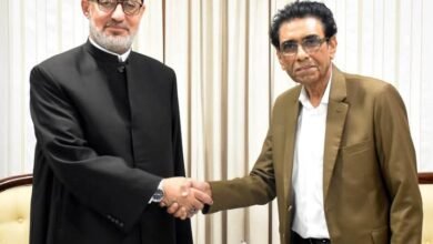 وزير التعليم الباكستاني يستقبل فضيلةَ المفتي في مستهلِّ زيارته لباكستان