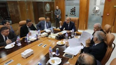 رئيس هيئة تنمية الصعيد ومحافظ المنيا يبحثان موقف تنفيذ مشروع الغابات الشجرية بالطريق الصحراوي