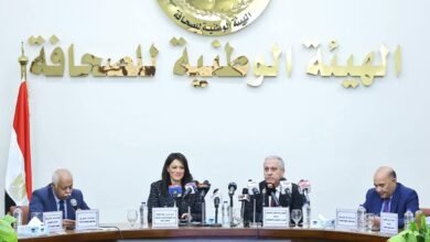 وزيرة التخطيط والتنمية الاقتصادية والتعاون الدولي تعقد لقاءً موسعًا مع الهيئة الوطنية للصحافة