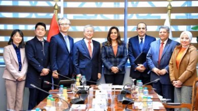 وزيرة التنمية المحلية تبحث مع سفير كوريا الجنوبية بالقاهرة مجالات التعاون المشترك