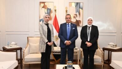 محافظ جنوب سيناء يلتقي متدربات الأكاديمية الوطنية للتدريب