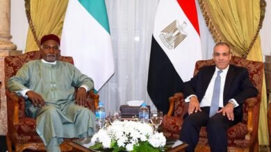 وزير الخارجية يستقبل وزير خارجية  نيجيريا خلال انعقاد الجولة الثالثة للمشاورات السياسية بين مصر ونيجيريا