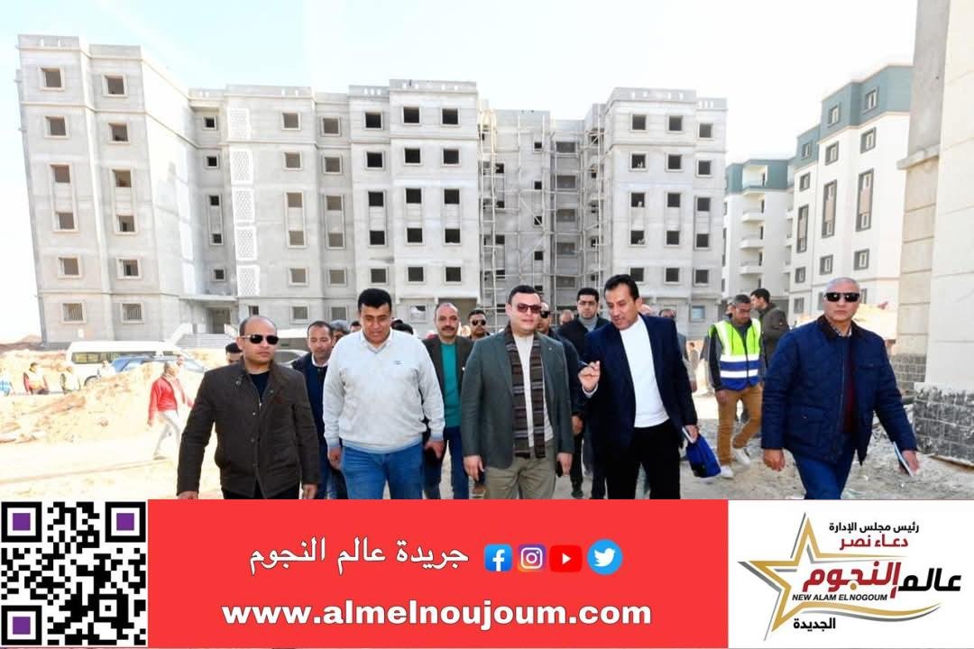 وزير الإسكان يتفقد مشروع الإسكان الأخضر بحدائق العاشر ومشروع مرافق جنوب غرب المدينة