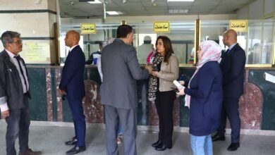 وزيرة التنمية المحلية تقوم بجولة مفاجئة علي حي مصر القديمة لمتابعة سير العمل بالمركز التكنولوجي