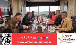 وزير السياحة يستقبل وزير ثقافة فنزويلا لتعزيز التعاون الثنائي بين البلدين في مجال الآثار
