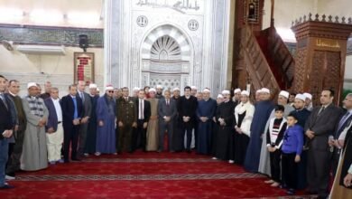 محافظ الشرقية يشهد إحتفالية مديرية الأوقاف بذكرى الإسراء والمعراج بمسجد الفتح بمدينة الزقازيق  