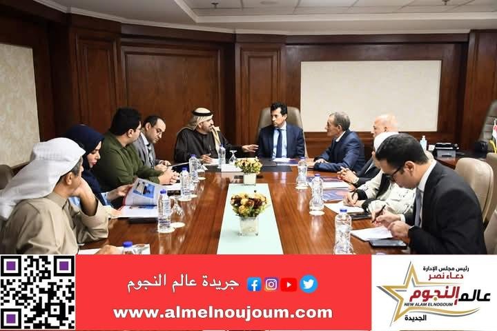 وزير الشباب والرياضة يبحث تعزيز التعاون مع المدير التنفيذي لمؤسسة محمد بن راشد بن آل مكتوم للمعرفة