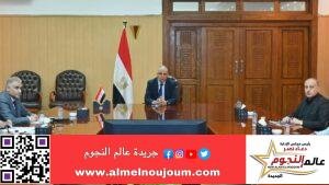 الدكتور سويلم يتابع موقف المشروعات التنموية اعتماداً على مياه الصرف الزراعى المعالجة