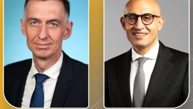 وزير التربية والتعليم يلتقي بمدير قطاع العلاقات الثقافية بوزارة الخارجية الألمانية 