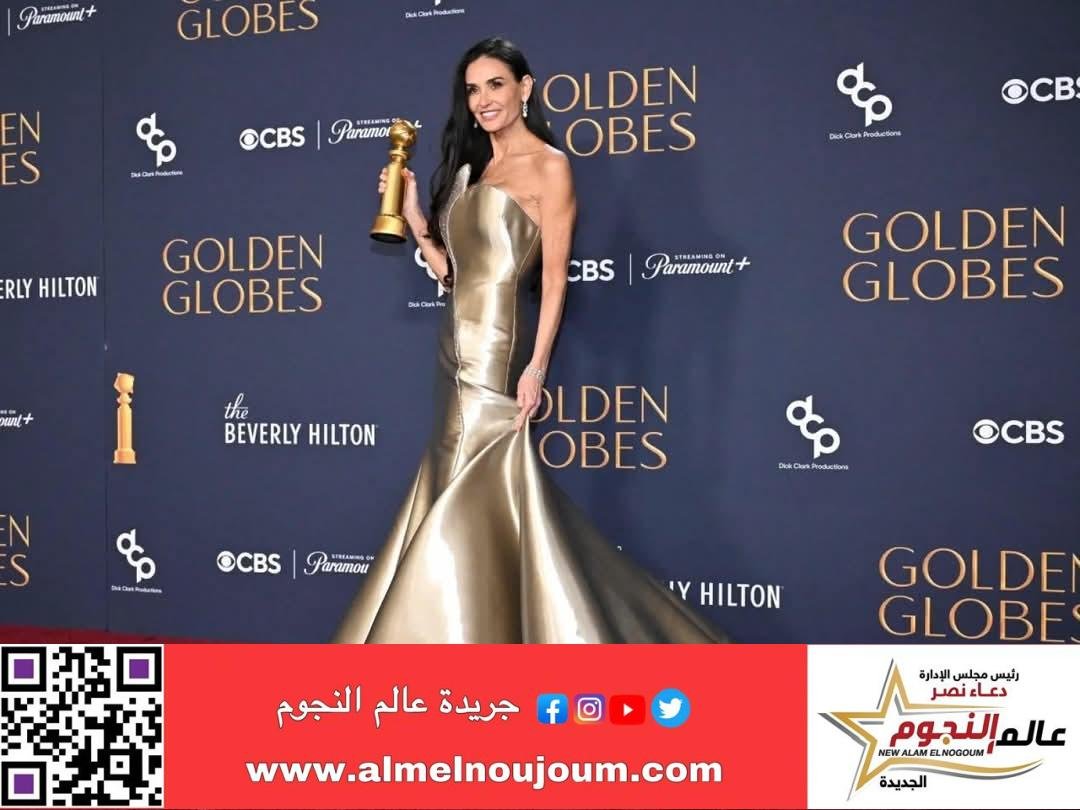 ديمي مور «في حالة صدمة» بعد فوزها بأول جائزة تمثيل خلال مسيرتها