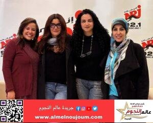 غادة عادل بطلة مسلسل "اللمبة الزرقا" 