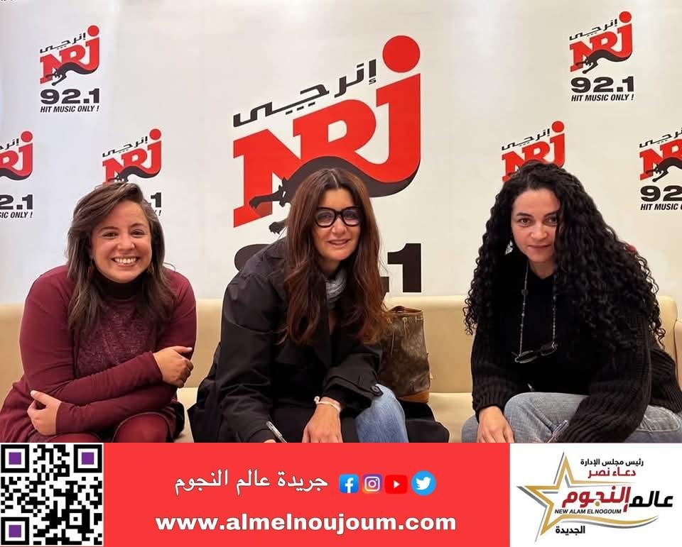 غادة عادل بطلة مسلسل "اللمبة الزرقا" 