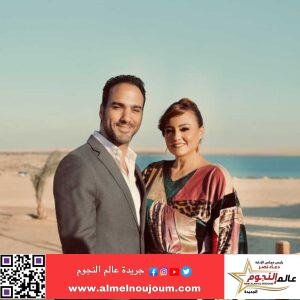 "إعجاب متبادل من الطفولة".. أسرار جديدة عن قصة حب بشرى وزوجها خالد حميدة
