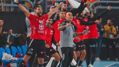 منتخب مصر يفوز علي البحرين بالجولة الثانية في كأس العالم لكرة اليد