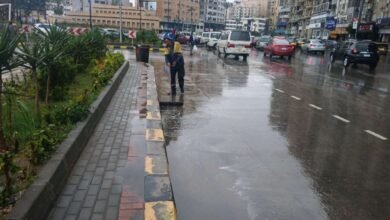 محافظ الإسكندرية: يؤكد على رفع درجة الاستعداد للتعامل مع حالة عدم الاستقرار في الأحوال الجوية