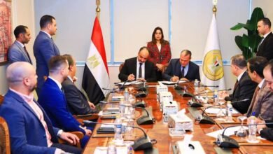 وزيرة التنمية المحلية تشهد التوقيع علي بروتوكول تعاون بين الوزارة وشركة " إيزي كاش" 