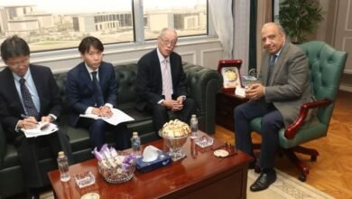 عصمت يبحث مع سفير اليابان بالقاهرة سبل دعم وتعزيز فرص الشراكة والتعاون والاستثمار 