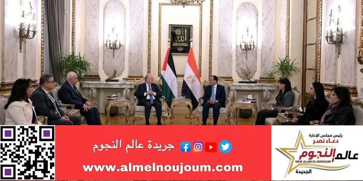 رئيس الوزراء يلتقي نظيره الفلسطيني والوفد المرافق له 2 رئيس الوزراء يلتقي نظيره الفلسطيني والوفد المرافق له