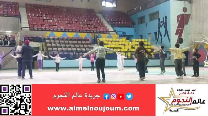 إستمرار تنظيم فعاليات المشروع القومي للموهبة الحركية بالصالة المغطاة بمدينة الزقازيق 