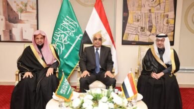 وزير العدل يستقبل النائب العام السعودي بمقر وزارة العدل بالعاصمة الإدارية