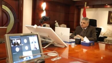 ربيع يبحث مستجدات تطورات الأوضاع الراهنة في منطقة البحر الأحمر مع الأمين العام لغرفة الملاحة الدولية "ICS"