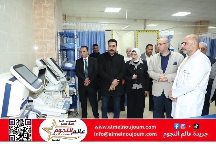 محافظ بني سويف يفتتح تطوير وحدة العناية المركزة بمستشفى الفشن المركزي ويطمئن على مستوى الخدمات الطبية المقدمة