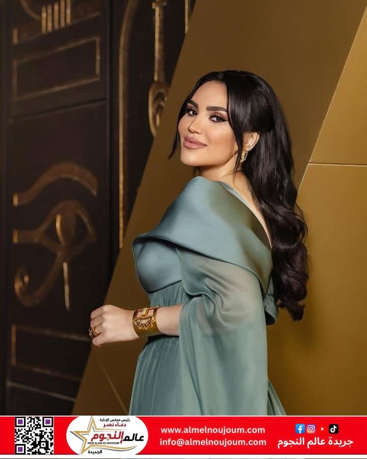 إطلالة مي فاروق تلفت الأنظار في حفل أم كلثوم في المتحف المصري الكبير