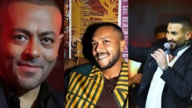 تامر عاشور و ويجز يردان على رسالة أحمد سعد الراقية في حفل ألبوم "حبيبنا"