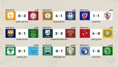 وصول قطار دوري نايل إلى المحطة ١٤