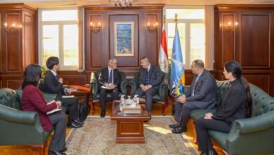 محافظ الإسكندرية يستقبل سفير اليابان بالقاهرة لتوطيد أوصر التعاون المشترك 