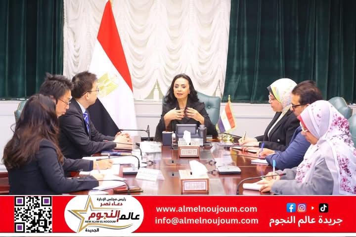 وزيرة التضامن الاجتماعي تلتقي الممثل الرئيسي الجديد لهيئة التعاون الدولي اليابانية في مصر «جايكا»