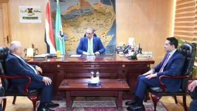 محافظ الفيوم يستقبل رئيس البنك الزراعي المصري لبحث سبل التعاون المشترك