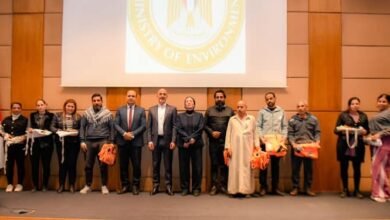 فؤاد تفتتح فعاليات إحتفالية البرنامج التدريبى للصحة والسلامة المهنية للعاملين بالقطاع غير الرسمى للمخلفات
