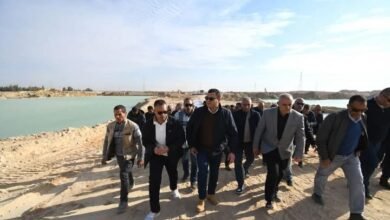 وزير الإسكان يتفقد مشروعات الإسكان وأعمال البحيرات بـ "مارينا الساحل الشمالي"