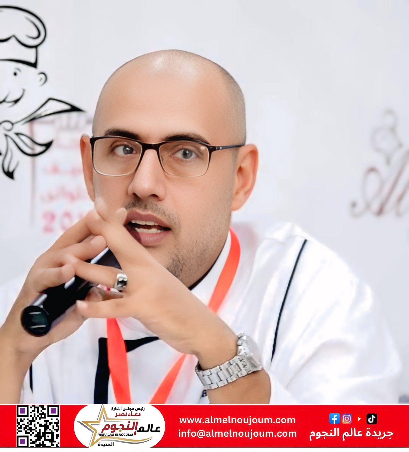 الشيف إيهاب فضل يطلق مسابقة “البحر المتوسط للطهاة” ضمن فعاليات معرض كافكس 2025