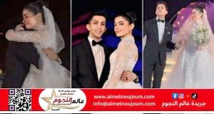 ليلى أحمد زاهر وهشام جمال.. قصة حب تُتوَّج بزفاف أسطوري في قلب الفن