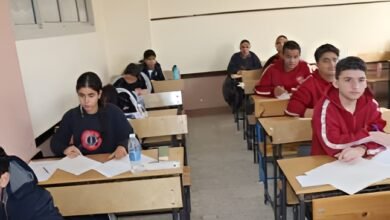 مواعيد امتحانات الترم الثاني 2025 لصفوف النقل