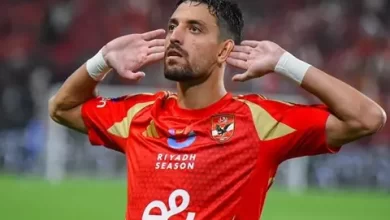 طاهر محمد طاهر يمنح الأهلي التقدم أمام صن داونز في نصف نهائي دوري الأبطال