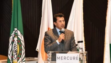 وزير الشباب ومحافظ الإسماعيلية يشهدان افتتاح ملتقى الشباب العربي الأول للسياحة الشبابية 