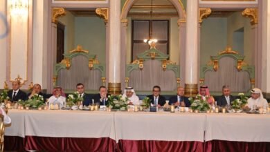 وزير الصناعة والنقل يشارك بفعاليات افتتاح ملتقى رجال الأعمال المصري السعودي