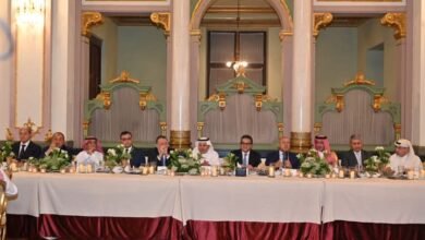 وزير الصناعة والنقل يشارك بفعاليات افتتاح ملتقى رجال الأعمال المصري السعودي