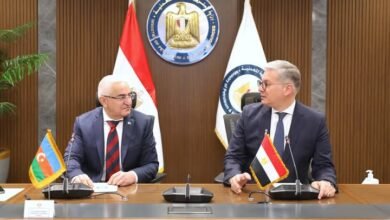 وزير البترول والثروة المعدنية يستقبل سفير جمهورية أذربيجان بالقاهرة والوفد المرافق له