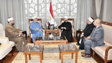 وزير الأوقاف يستقبل المسئول العام لوزارة الأوقاف والشئون الدينية بإقليم كردستان العراق 