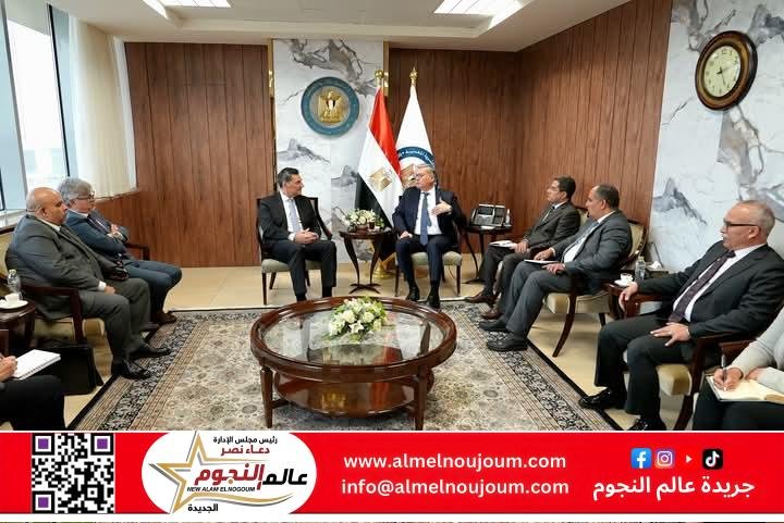 وزير البترول والثروة المعدنية يستقبل السيد ماثيوس ريجاس رئيس شركة أنرجين اليونانية لبحث أوجه التعاون المشترك 2 وزير البترول والثروة المعدنية يستقبل السيد ماثيوس ريجاس رئيس شركة أنرجين اليونانية لبحث أوجه التعاون المشترك