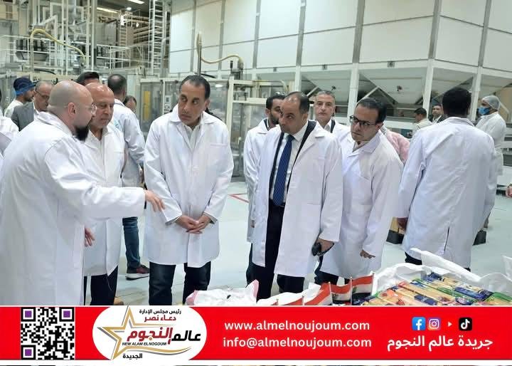 رئيس الوزراء يتفقد مصانع مجموعة المصرية السويسرية للمكرونة بـ العاشر من رمضان 2 رئيس الوزراء يتفقد مصانع مجموعة المصرية السويسرية للمكرونة بـ العاشر من رمضان